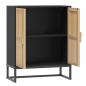 Preview: Sideboard Schwarz 60x30x75 cm Holzwerkstoff