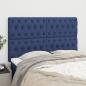 Preview: ARDEBO.de - Kopfteile 4 Stk. Blau 72x7x78/88 cm Stoff