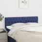 Preview: ARDEBO.de - Kopfteile 2 Stk. Blau 80x7x78/88 cm Stoff