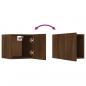 Preview: TV-Wandschrank-Set Braun Eichen-Optik Holzwerkstoff