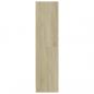 Preview: Kleiderschrank Sonoma-Eiche 100x50x200 cm Holzwerkstoff