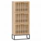 Preview: Schuhschrank 52x25x120 cm Holzwerkstoff