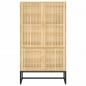 Preview: Highboard 70x35x125 cm Holzwerkstoff