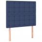 Preview: Kopfteile 2 Stk. Blau 90x5x78/88 cm Stoff