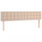 Preview: Boxspringbett mit Matratze & LED Cappuccino-Braun 180x200cm