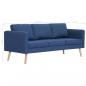 Preview: 3-Sitzer-Sofa Stoff Blau