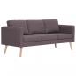 Preview: 3-Sitzer-Sofa Stoff Taupe