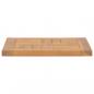 Preview: Tischplatte Quadratisch 40x40x2,5 cm Massivholz Teak