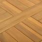 Preview: Tischplatte Quadratisch 40x40x2,5 cm Massivholz Teak