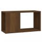 Preview: TV-Schrank Braun Eichen-Optik 60x24x32 cm Holzwerkstoff