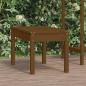 Preview: ARDEBO.de - Gartenbank Honigbraun 80x44x45 cm Massivholz Kiefer