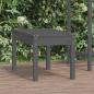 Preview: ARDEBO.de - Gartenbank Grau 80x44x45 cm Massivholz Kiefer