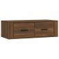 Preview: TV-Wandschrank Braun Eichen-Optik 80x36x25 cm Holzwerkstoff