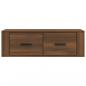 Preview: TV-Wandschrank Braun Eichen-Optik 80x36x25 cm Holzwerkstoff