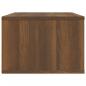 Preview: TV-Wandschrank Braun Eichen-Optik 80x36x25 cm Holzwerkstoff