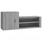 Preview: Schuhschrank Grau Sonoma 130x35x54 cm Holzwerkstoff