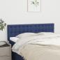 Preview: ARDEBO.de - Kopfteile 2 Stk. Blau 72x5x78/88 cm Stoff