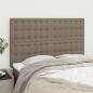 Preview: ARDEBO.de - Kopfteile 4 Stk. Taupe 72x5x78/88 cm Stoff