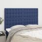 Preview: ARDEBO.de - Kopfteile 4 Stk. Blau 72x5x78/88 cm Stoff