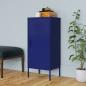 Preview: ARDEBO.de - Lagerschrank Marineblau 42,5x35x101,5 cm Stahl    