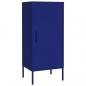 Preview: Lagerschrank Marineblau 42,5x35x101,5 cm Stahl    