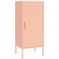 Preview: Lagerschrank Rosa 42,5x35x101,5 cm Stahl