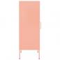 Preview: Lagerschrank Rosa 42,5x35x101,5 cm Stahl