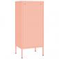 Preview: Lagerschrank Rosa 42,5x35x101,5 cm Stahl