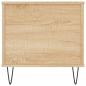 Preview: Couchtisch Sonoma-Eiche 90x44,5x45 cm Holzwerkstoff