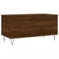 Preview: Couchtisch Braun Eichen-Optik 90x44,5x45 cm Holzwerkstoff