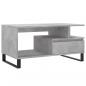 Preview: Couchtisch Betongrau 90x49x45 cm Holzwerkstoff