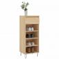 Preview: Schuhschrank Sonoma-Eiche 40x36x105 cm Holzwerkstoff