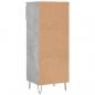 Preview: Schuhschrank Betongrau 40x36x105 cm Holzwerkstoff