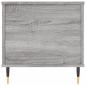 Preview: Couchtisch Grau Sonoma 90x44,5x45 cm Holzwerkstoff