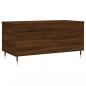 Preview: Couchtisch Braun Eichen-Optik 90x44,5x45 cm Holzwerkstoff