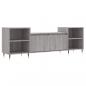 Preview: TV-Schrank Grau Sonoma 160x35x55 cm Holzwerkstoff