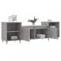 Preview: TV-Schrank Grau Sonoma 160x35x55 cm Holzwerkstoff