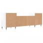 Preview: TV-Schrank Hochglanz-Weiß 160x35x55 cm Holzwerkstoff