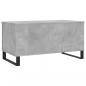 Preview: Couchtisch Betongrau 90x44,5x45 cm Holzwerkstoff