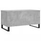 Preview: Couchtisch Betongrau 90x44,5x45 cm Holzwerkstoff