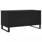 Preview: Couchtisch Schwarz 90x44,5x45 cm Holzwerkstoff