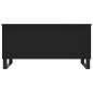 Preview: Couchtisch Schwarz 90x44,5x45 cm Holzwerkstoff