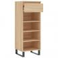 Preview: Schuhschrank Sonoma-Eiche 40x36x105 cm Holzwerkstoff