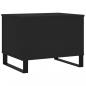 Preview: Couchtisch Schwarz 60x44,5x45 cm Holzwerkstoff