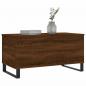 Preview: Couchtisch Braun Eichen-Optik 90x44,5x45 cm Holzwerkstoff