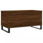 Preview: Couchtisch Braun Eichen-Optik 90x44,5x45 cm Holzwerkstoff