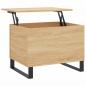 Preview: Couchtisch Sonoma-Eiche 60x44,5x45 cm Holzwerkstoff