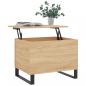 Preview: Couchtisch Sonoma-Eiche 60x44,5x45 cm Holzwerkstoff