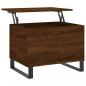 Preview: Couchtisch Braun Eichen-Optik 60x44,5x45 cm Holzwerkstoff