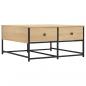 Preview: Couchtisch Sonoma-Eiche 80x80x40 cm Holzwerkstoff